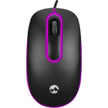 Everest SM-166 Kablolu 7 Renk Optik Mouse