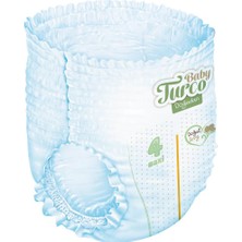 Baby Turco Doğadan Külot Bez 6 Numara Xlarge 100 Adet + 3X60 Doğadan Islak Havlu Hediyeli