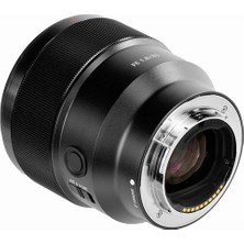 Sony Fe 85MM F/1.8 Lens (SEL85F18) (2 Yıl Sony Eurasia Garantili)