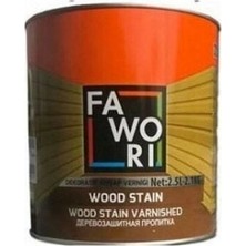 Fawori Wood Stain Dekoratif Ahşap Verniği 2,5 L   Ceviz