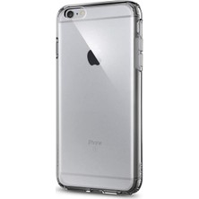 Case 4U Apple 6 Plus / 6S Plus Kılıf Süper Silikon Arka Kapak Şeffaf