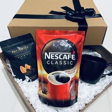 Gökcan Home Sevgililer Günü Hediyesi Nescafe 200 Gr & Kupa Bardak & Çikolata Hediye Seti