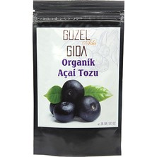 Güzel Ada Gıda Organik Açai Üzümü Tozu 35 gr