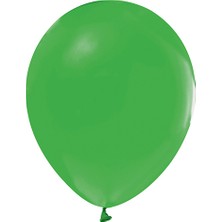 Niyet Balon - Yeşil Balon - 12 Inch  - 100 Adet - Latex