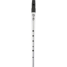 Clarke Irlanda Flütü -Tinwhistle D Sweetone Gümüş Gri, Kılıflı