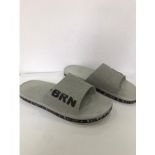 Brn Gri Kaymaz Taban Terlik