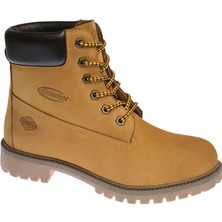 Scooter Devon G4080 Watertight Deri Nubuk Sarı Kadın Bot