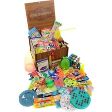 Nostaljik Lezzetler Ahşap Gıda ve Oyuncak Kutusu ( Iyiki Doğdun )