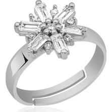 ​Gümüş Rüzgar Gülü Yüzük