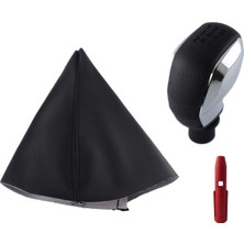 Moda Peugeot 307 Vites Körüğü ve Krom Spor Vites Topuzu