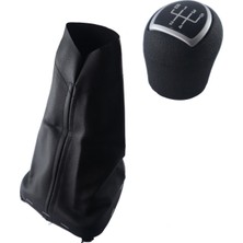 Moda Renault Kangoo Krom Çerçeve Vites Topuzu ve Çerçeveli Vites Körüğü