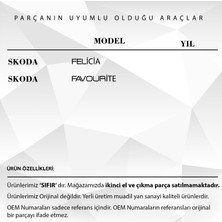 Alpha Auto Part Skoda Felicia,favourite Için Pedal Lastiği