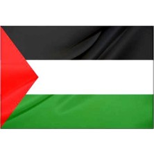 Rekbay Filistin Ülke Bayrağı Parlak Kumaş 70 x 105 cm