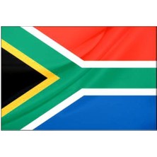 Rekbay Güney Afrika Ülke Bayrağı Parlak Kumaş 70 x 105 cm