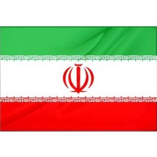 Rekbay İran Ülke Bayrağı Parlak Kumaş 100 x 150 cm
