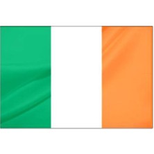 Rekbay İrlanda Ülke Bayrağı Parlak Kumaş 70 x 105 cm