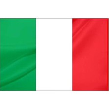 Rekbay İtalya Ülke Bayrağı Parlak Kumaş 70 x 105 cm