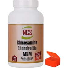 Ncs Glucosamine Chondroitin Msm Collagen 120 Tablets + Hap Kutusu