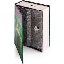 Gifi Kitap Görünümlü Kilitli Gizli Kasa Harry Potter Lisanslı Kumbara