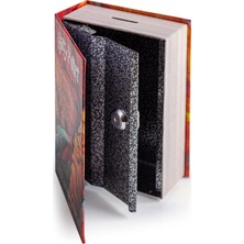 Gifi Kitap Görünümlü Kilitli Gizli Kasa Harry Potter Lisanslı Kumbara