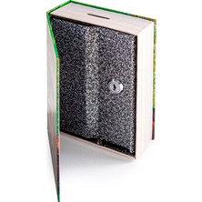 Gifi Kitap Görünümlü Kilitli Gizli Kasa Harry Potter Lisanslı Kumbara
