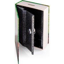 Gifi Kitap Görünümlü Kilitli Gizli Kasa Harry Potter Lisanslı Kumbara