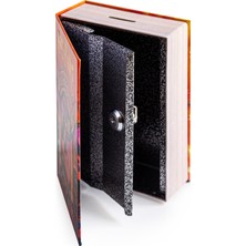 Gifi Kitap Görünümlü Kilitli Gizli Kasa Harry Potter Lisanslı Kumbara