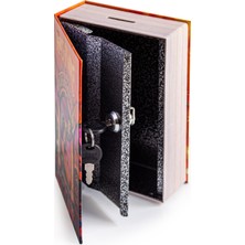 Gifi Kitap Görünümlü Kilitli Gizli Kasa Harry Potter Lisanslı Kumbara