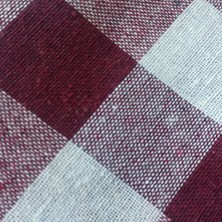 Deniz Marketim Yerli Masa Örtüsü Sofra Bezi Piknik Örtüsü 140 x 140 cm Bordo