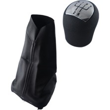 Moda Renault Kangoo Nikelaj Vites Topuzu ve Çerçeveli Vites Körüğü