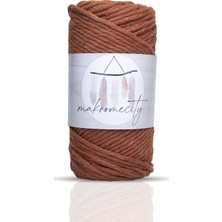 Makromecity Taranan Makrome Ipi 3mm Taranabilir Pamuk Makrome Ipi Makrame Ipi Kiremit