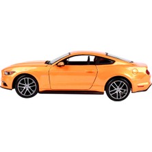 Maisto 1/18 2015 Ford Mustang Model Araba Turuncu