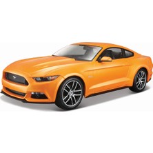 Maisto 1/18 2015 Ford Mustang Model Araba Turuncu