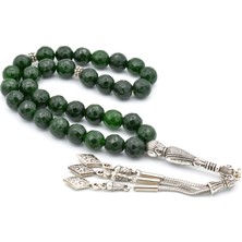 Murty99  Faset Kesim Doğal Yeşim Taşı Tesbih  Iri Boy