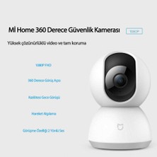 Xiaomi Smart Home 360 Derece Dönebilen Kızılötesi Gece Görüşlü Ip Kamera Hd 1080P