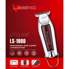 Lesima LS-1000 Silver Serisi Saç Sakal Tıraş ve Çizim Makinesi