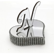 LORA DAVET Harfli Yüzük Yükselticisi N GÜMÜŞ 53530