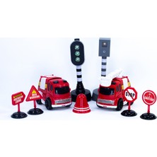 Pasifik Toys Işıklı ve Radarlı Oyuncak Eğitici Trafik Set