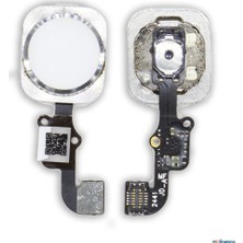 Hatib Teknoloji Apple Iphone 6s Home Tuşu Orta Tuş Silver (Beyaz)