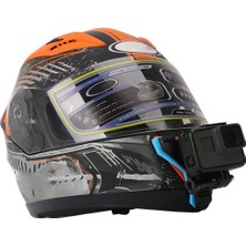 Ggt Gopro Uyumlu Kask Kamera Çene Tutucu Jaw Mount