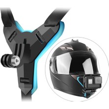 Ggt Gopro Uyumlu Kask Kamera Çene Tutucu Jaw Mount