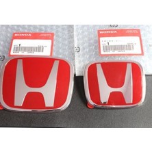 OEM Honda Civic  Fd6 2006-2011 Ön Arka Amblem Set 'li Ön-Arka Logo