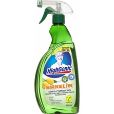 HighGenic Sirkelim Sirkeli Temizleyici ( Organik Limon Esanslı ) 1000 ml