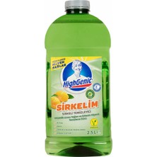 HIGHGENIC SIRKELIM TEMIZLEYICI ORG.LIMONLU SPREY 1000 ML