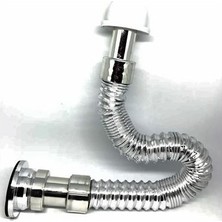 Arçe Krom Körüklü Lavabo Eviye Sifonu Adaptör  Conta