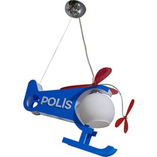 Mutlu Aydınlatma Avize Çocuk Odası Polis