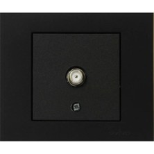 Ovivo Grano Siyah Uydu F Konnektör Eco Ogsufke