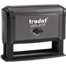 Trodat 4918 Siyah Gövde Siyah Keçe Kaşe