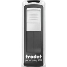 Trodat 9511 38X14 mm Beyaz Gövdeli Kişisel Küçük Boy Kaşe