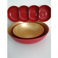 Tupperware Berak Set Kırmızı Gold